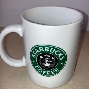 🟣 Starbucks vintage first Green and Black  Logo mug